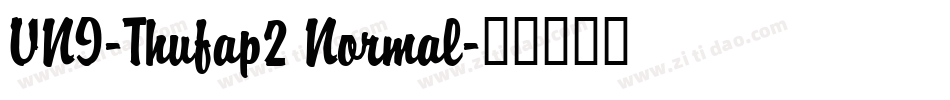 VNI-Thufap2 Normal字体转换